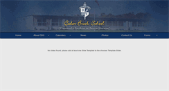 Desktop Screenshot of cedarbrookschool.org