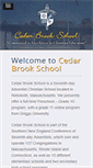 Mobile Screenshot of cedarbrookschool.org